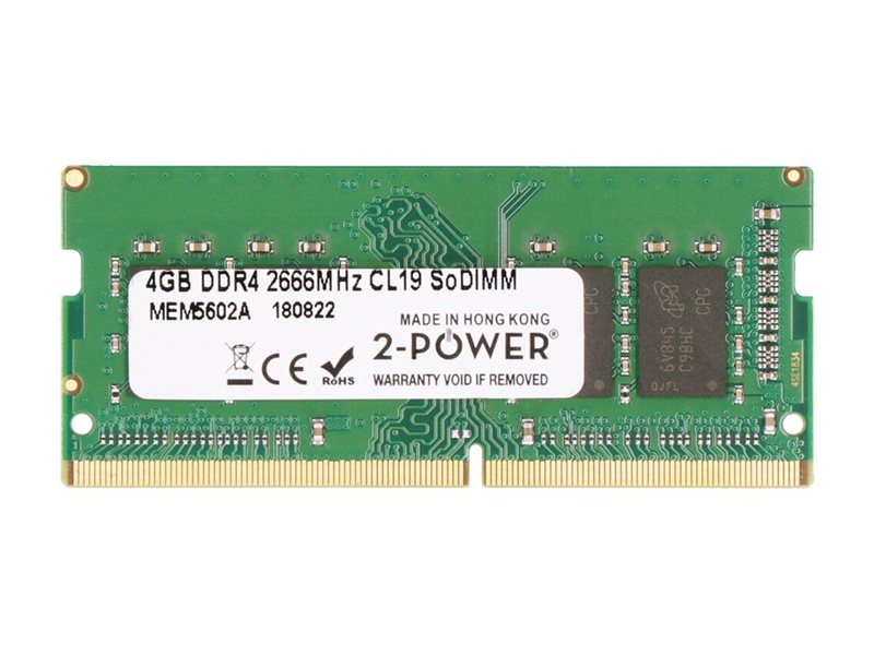 4GB DDR4 2666MHz CL19 SoDIMM – PSA