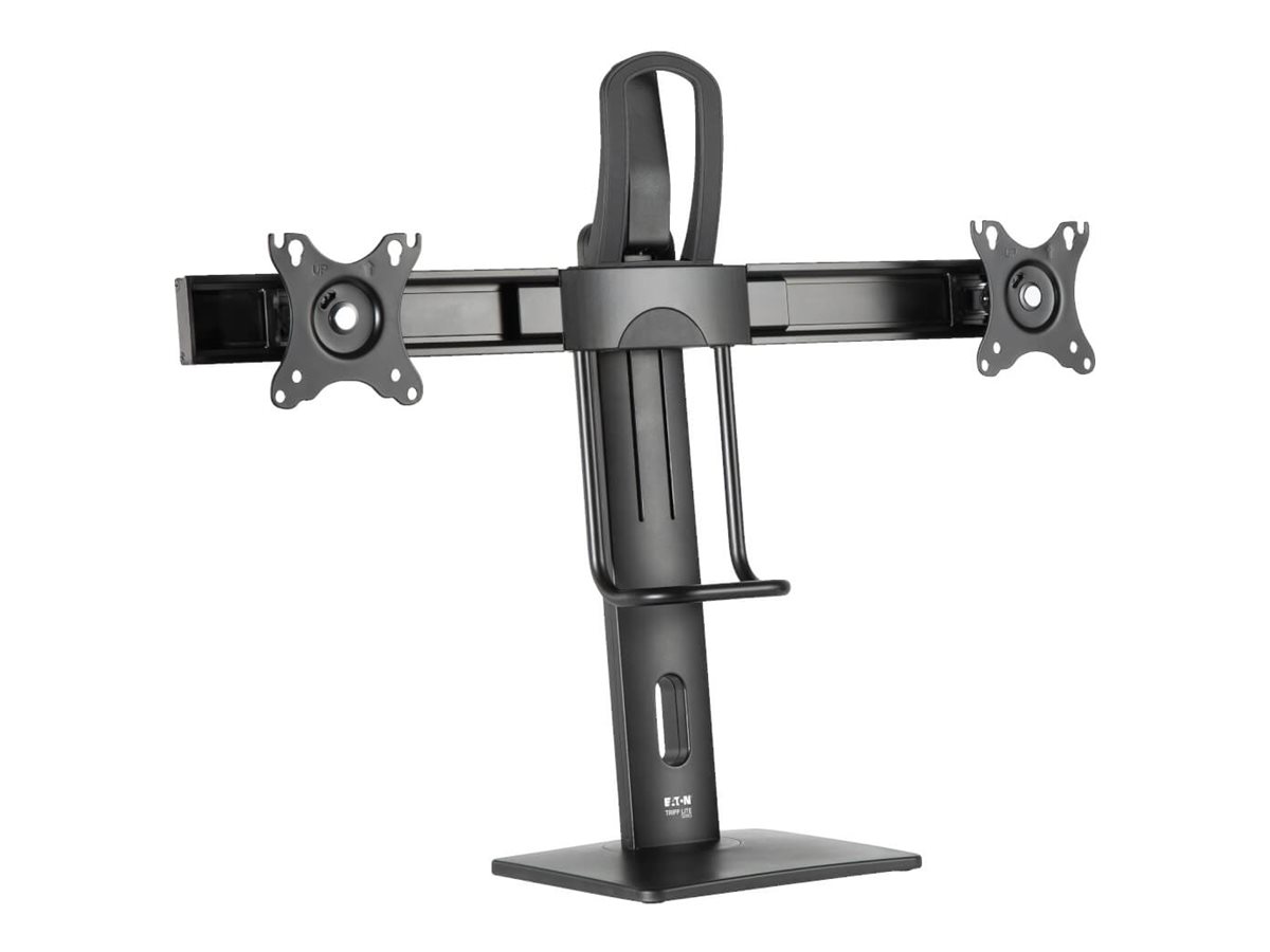 Eaton Tripp Lite Series Precision-Placement Desktop Mount with Antimicrobial Tape for 17" to 27" Displays