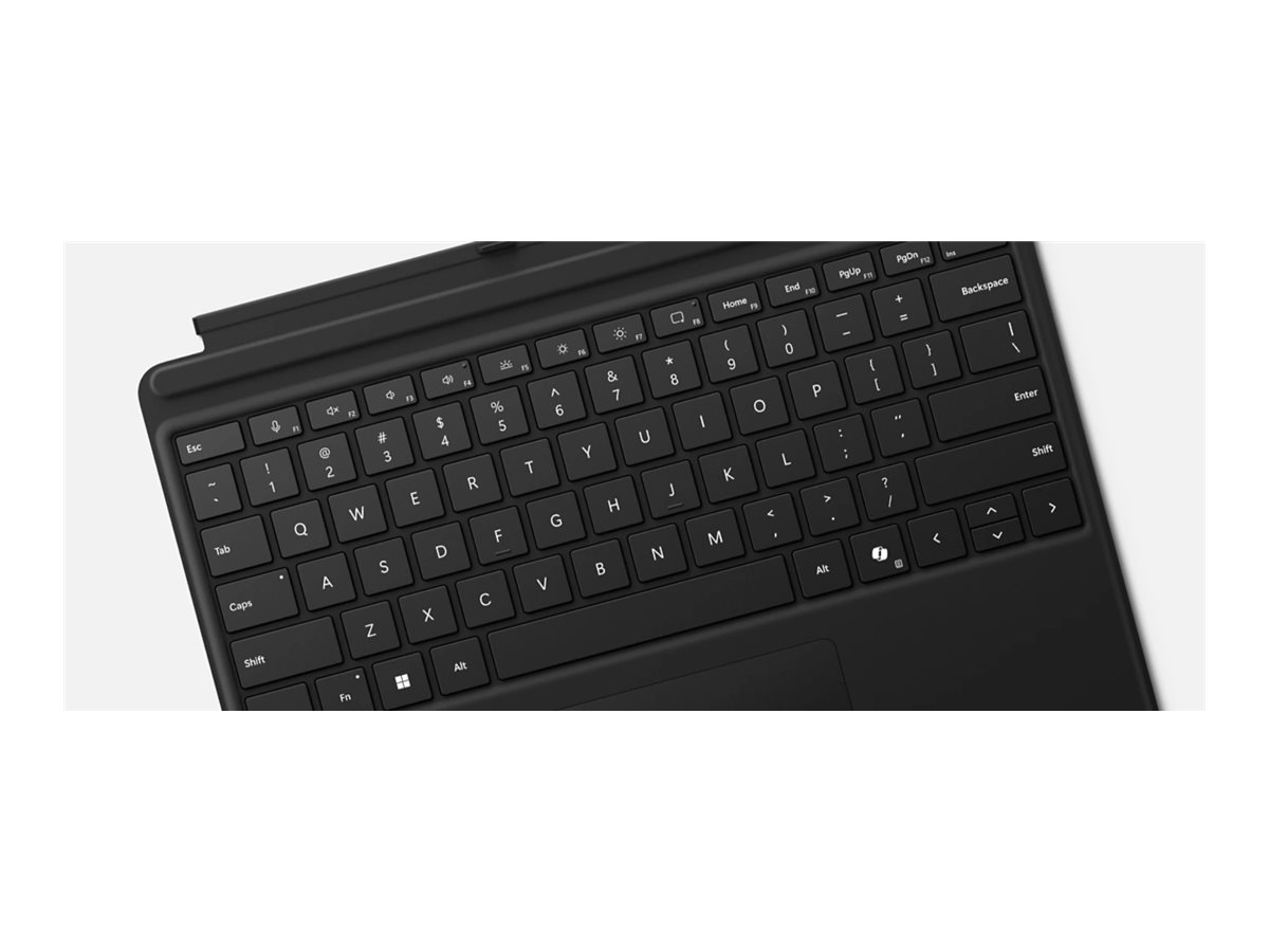 Microsoft Surface Pro Keyboard - klávesnice - s touchpad, akcelerometr - QWERTY - anglická - černá Vstupní zařízení – foto 3