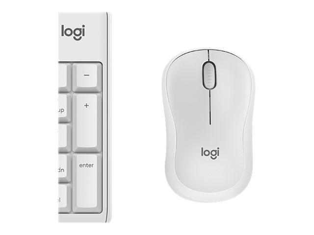 Logitech MK295 Silent - ensemble clavier et souris - Franais - blanc cass Priphrique d\'entre