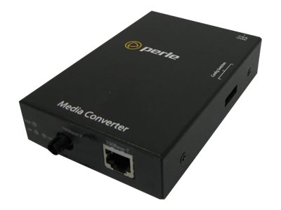 Perle S-100-M1ST2D - Fiber media converter