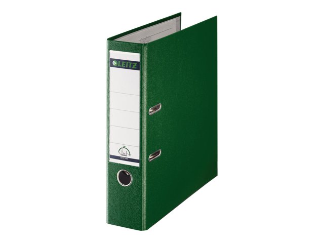 Leitz 180° Lever Arch File For A4 Capacity 600 Sheets Green