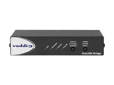 Vaddio Polycom Codec Kit for OneLINK Bridge to HDBaseT Cameras