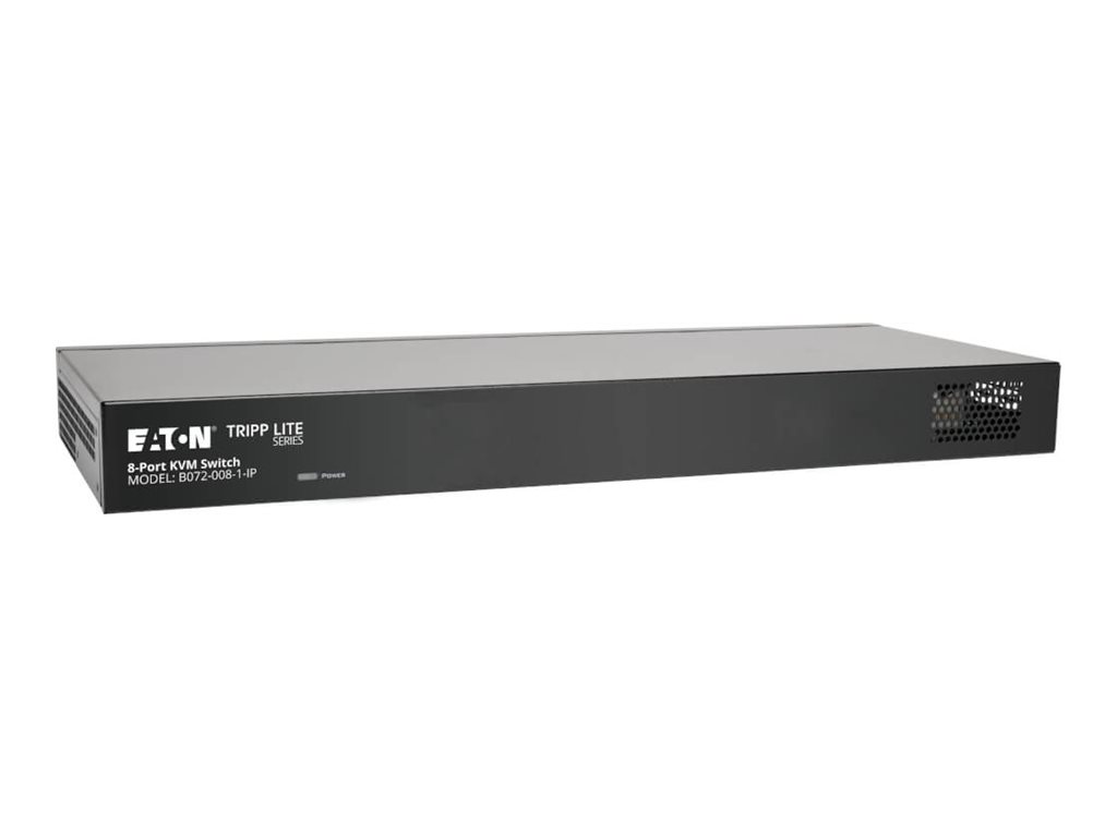 Tripp Lite 8-Port IP Cat5 KVM Switch Compact 1+1 User Rackmount