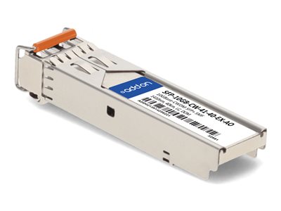 AddOn - SFP+ transceiver module (equivalent to: Extreme Networks SFP-10GB-CW-41-40-EX)