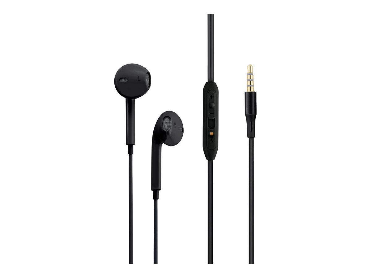 Promate gearPod-iS2, earphones with mic, 3.5 mm jack