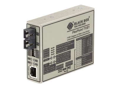 Black Box FlexPoint RS-232 to Fiber Converter