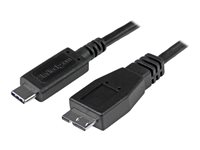StarTech.com USB C to Micro USB Cable - 3 ft / 1m - USB 3.1 - 10Gbps - Micro USB Cord - USB Type C to Micro USB Cable (USB31C