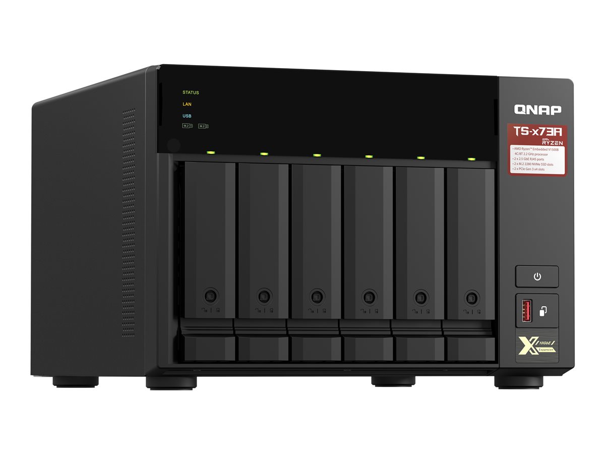 QNAP TS-673A-8G 6-bay NAS Ryzen V1050B