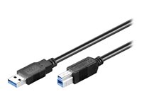 goobay USB 3.0 USB-kabel 1m Sort