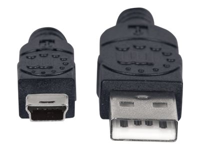 MH USB Kabel A-/Mini-B-Stecker 1,8m - 333375