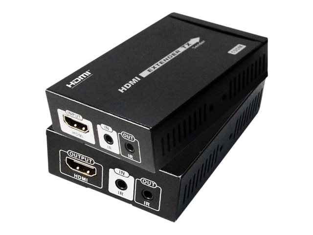Lenkeng LKV375-100 Transmitter and Receiver video/audio/infrared extender HDMI Product shot Left-angle 79300