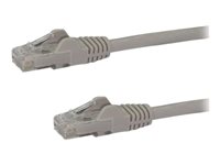 StarTech.com 5m CAT6  Cable - Grey Snagless  CAT 6 Wire - 100W  RJ45 UTP 650MHz Category 6 Network Patch Cord UL/TIA (N6PATC5MGR) CAT 6 Ikke afskærmet parsnoet (UTP) 5m Patchkabel Grå