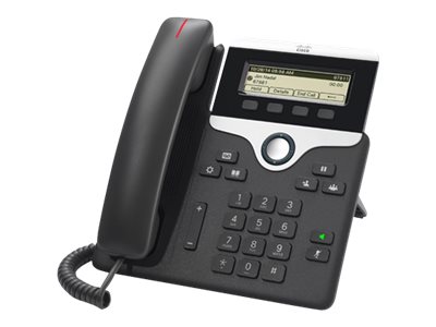 Cisco IP Phone 7811 VoIP phone SIP, SRTP charcoal remanufactured TAA Compli
