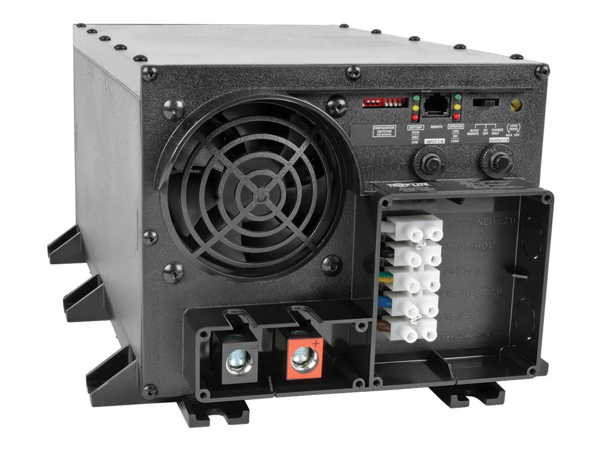 Tripp Lite 24000W APS 24VDC 120V Inverter / Charger w/ Auto Transfer Switching ATS Hardwired