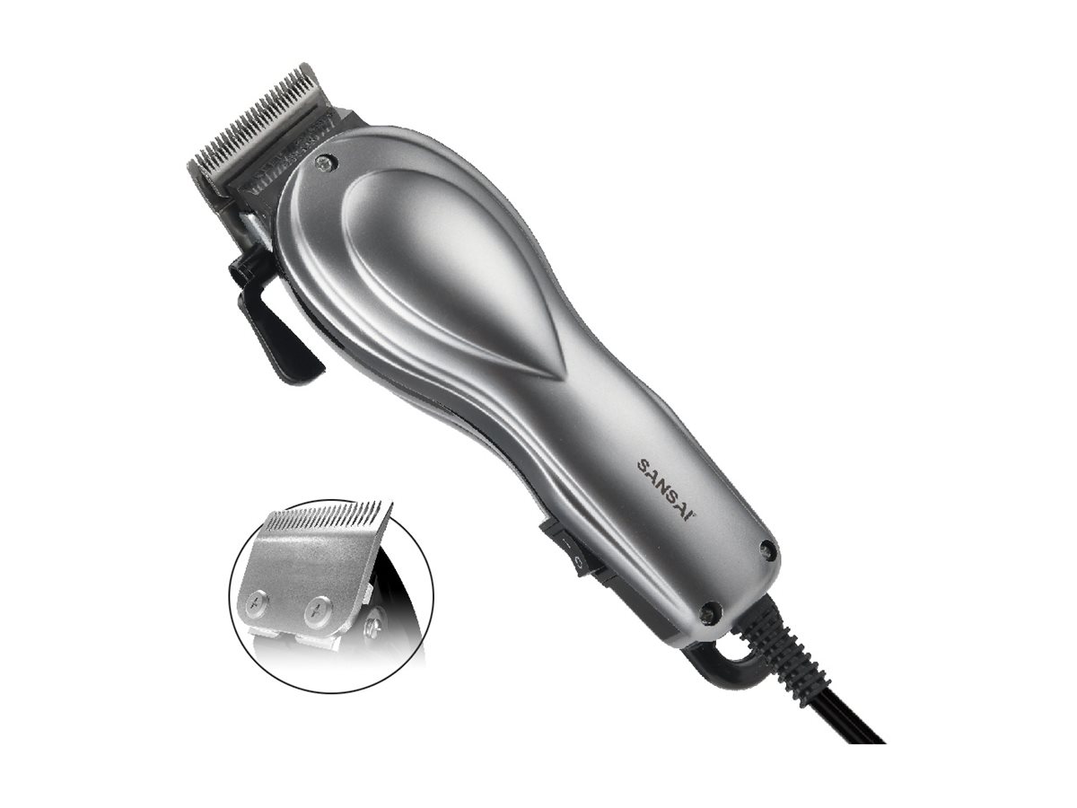 Sansai HC-939, hair clipper, silver