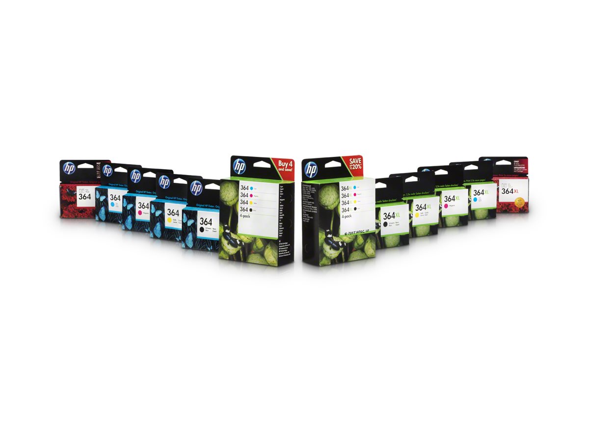 HP 364 - azurová - originální - inkoustová cartridge – foto 2