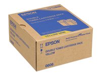 EPSON Pack 2 toners jaune AL-C9