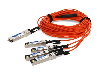 MSA & TAA COMP AOC 20M40G-AOC QSFP+/4XSFP+ 850NM MMF