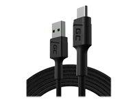 Green Cell PowerStream USB Type-C kabel 1.2m Sort