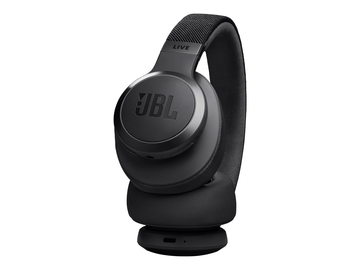 JBL LIVE 770NC Wireless Headphones - Black - JBLLIVE770NCBLKAM