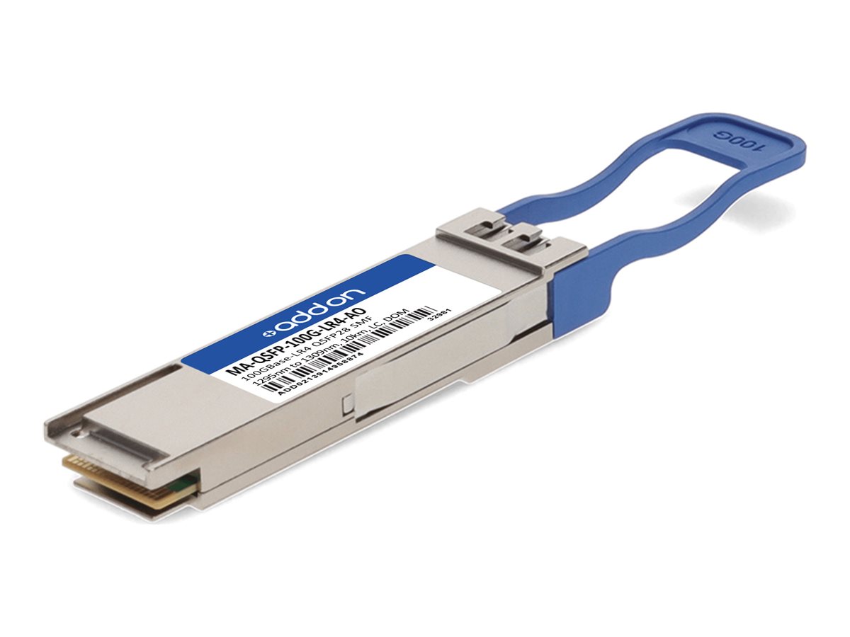 AddOn - QSFP28 transceiver module (equivalent to: Cisco Meraki MA-QSFP-100G-LR4)