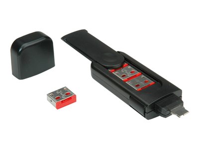 ROLINE USB Typ A Port Blocker 4x Schloss