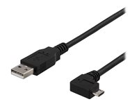 DELTACO USB 2.0 USB-kabel 2m Grå