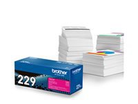 Brother TN229M - Magenta - original - toner cartridge - for P/N: US#HLL3300CDW, US#HLL8245CDW, US#MFCL3720CDW, US#MFCL3780CDW, US#MFCL8395CDW