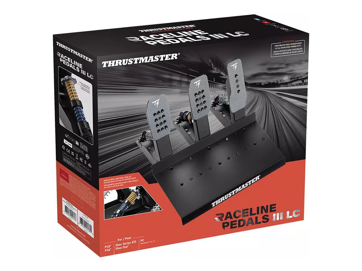 ThrustMaster RACELINE PEDALS III LC pedals Package view Left-angle 77800
