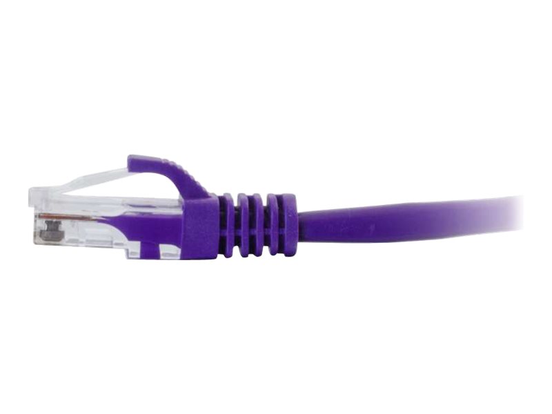 C2G 50ft Cat6 Snagless Unshielded (UTP) Network Patch Ethernet Cable Purple - patch cable - 15.2 m - purple