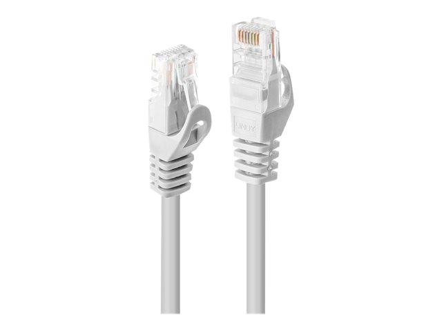 LINDY Basic Cat.6 U/UTP Cable White 3m