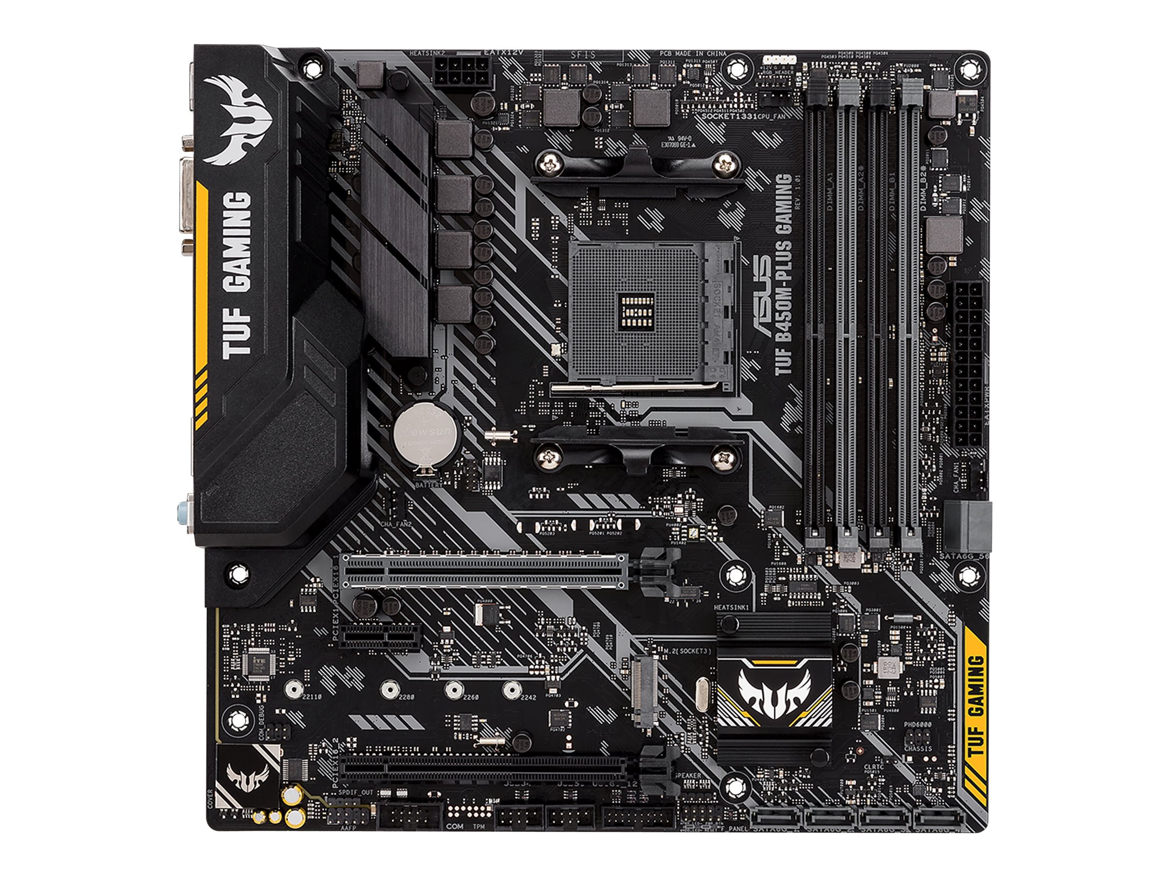 Płyta Asus TUF B450M-PLUS GAMING/AMD B450/SATA3/M.2/USB3.1/PCIe3.0/AM4/mATX