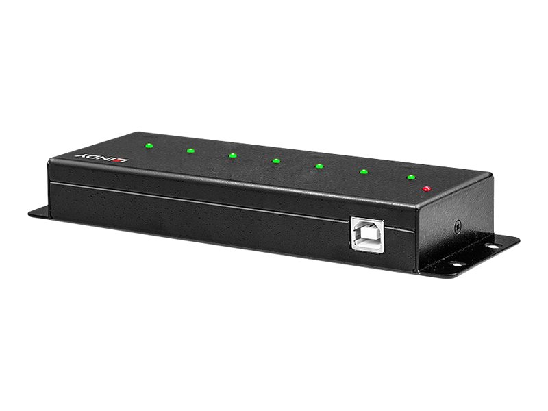 LINDY USB 2.0 Metall Hub 7 Port