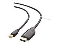 Cable Matters Adapter cable Mini DisplayPort male to HDMI male 25 ft shielded black 