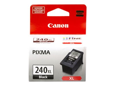 Canon PG-240XL - XL - pigmented black - original - ink cartridge - for PIXMA MG3222, MG3520, MG3522, MG3620, MX392, MX452, MX459, MX472, MX522, MX532, TS5120
