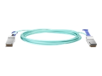 HPE - Câble d'attache direct 100GBase-AOC - QSFP28 pour QSFP28 - 5 m 
