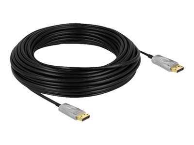 DELOCK Aktives Optisches Kabel DisplayPort 1.4 8K 25 m Kabel