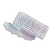 Logitech G715 Wireless Mechanical Gaming Keyboard withTactile Switches (GX Brown), and Keyboard Palm Rest - Image 5: Left-angle