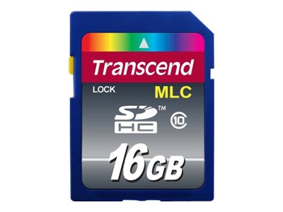 TRANSCEND 16GB SDHC Class10 CARD IND. - TS16GSDHC10M