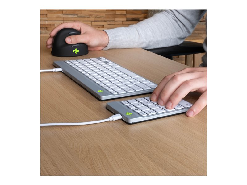 R Go Clavier Numrique Compact break - blanc - Priphrique d\'entre