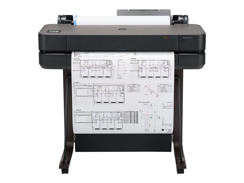 HP DesignJet T630 - 610 mm (24") Großformatdrucker - Farbe - Tintenstrahl - A1, ANSI D, Rolle (61 cm) - 2400 x 1200 dpi