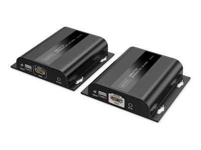 DIGITUS Extender Set HDMI IP 4K/60Hz schwarz