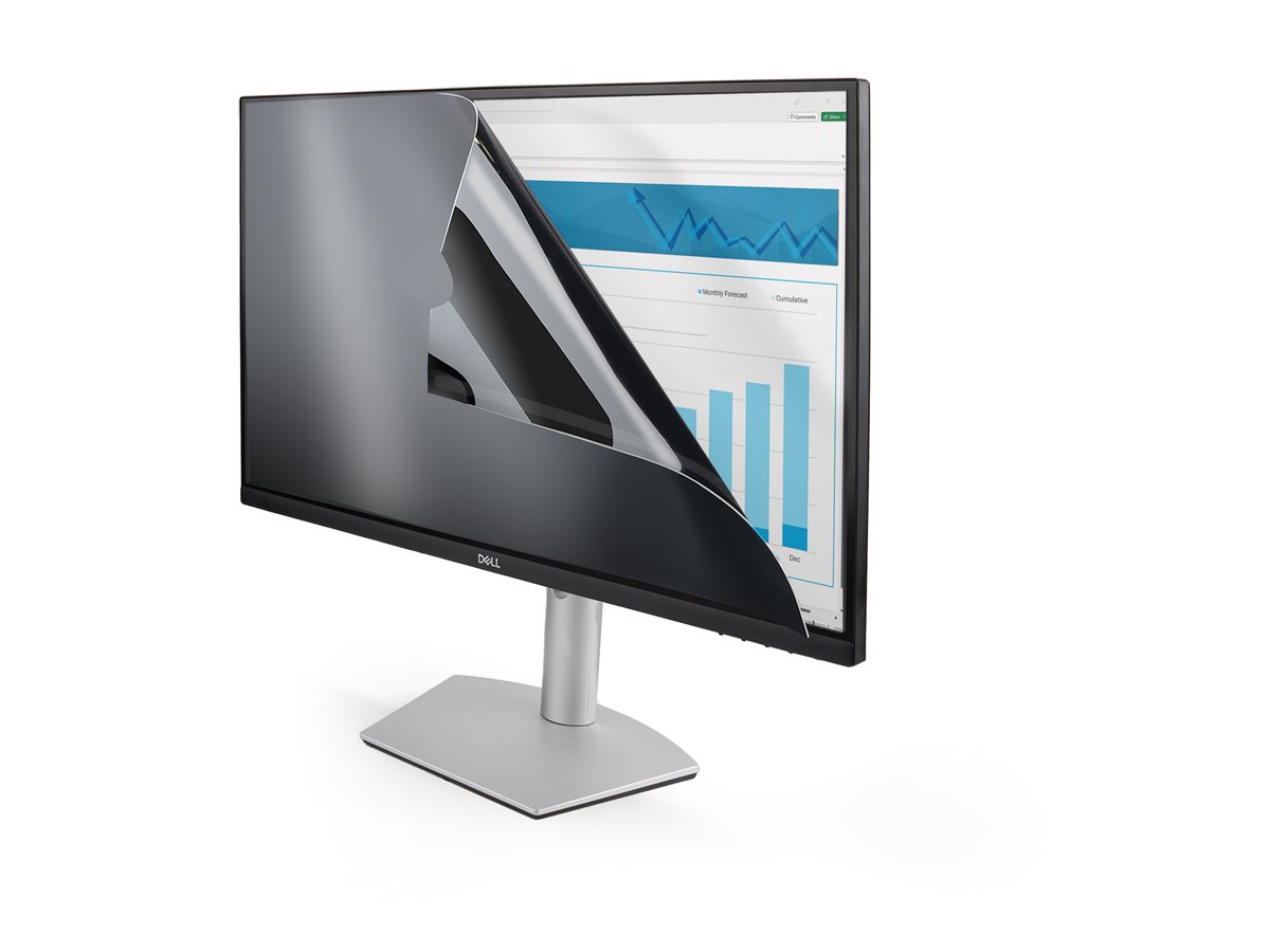 StarTech.com Monitor Privacy Screen for 23 inch PC Display, Computer Screen Security Filter, Blue Light Reducing Screen Protector Film, 16:9 Widescreen, Matte/Glossy, +/-30 Degree Viewing - Blue Light Filter - filtr displeje ke zvýšení soukromí - šířka 23" – foto 5
