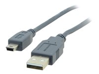 Kramer C-USB/Mini5 Series USB 2.0 USB-kabel 3.05m Grå