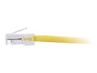 C2G 30ft Cat6 Non-Booted Unshielded (UTP) Ethernet Network Patch Cable - Yellow