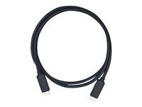 QNAP USB 3.1 USB Type-C kabel 1m Sort