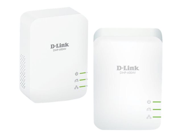 D-Link PowerLine AV2 600 Gigabit Starter Kit DHP-601AV