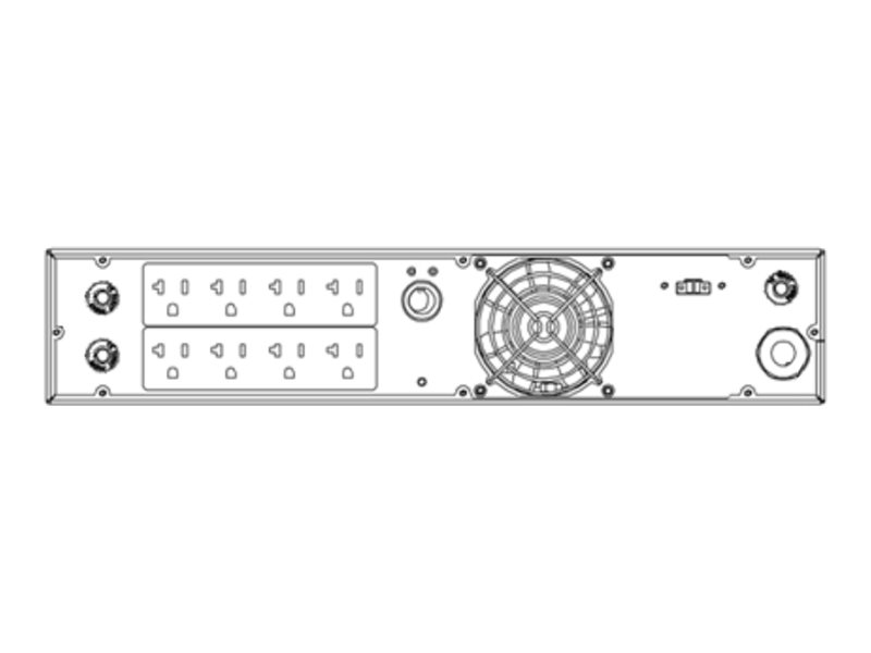 Minuteman ED-3KTF - Transformer (rack-mountable / external)