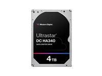 WD Ultrastar DC HA340 WUS721204BLE6L4 - hard drive - Data Centre - 4 TB - SATA 6Gb/s